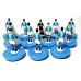 Subbuteo Andrew Table Soccer  Arsenal Sarandi 2016-17 on Classic Hasbro bases